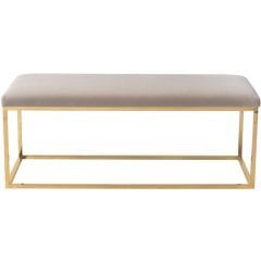 Rectangle Krem Bench