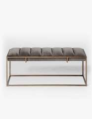 Asphire Gri Kadife Bench