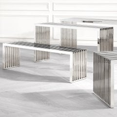 Ester Paslanmaz Çelik Bench